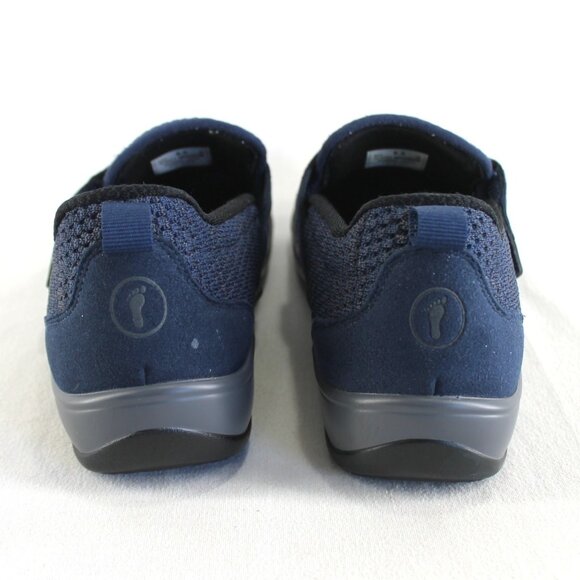 Orthofeet Quincy Shoes Womens Size 8.5 Blue Stretch Mesh Comfort Slip On 823 - Picture 6 of 10